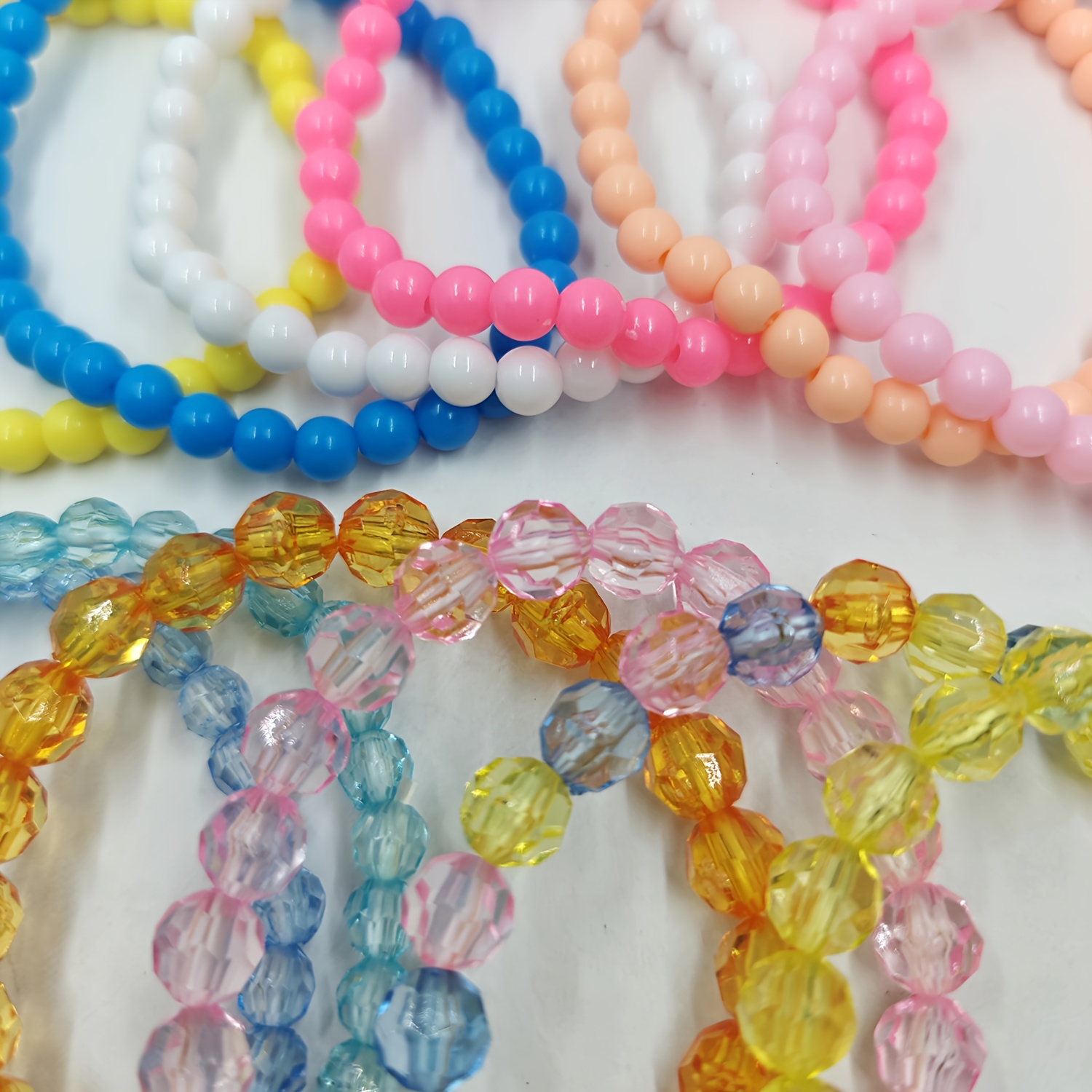 12pc Colorful Beaded Bracelet Set for Women